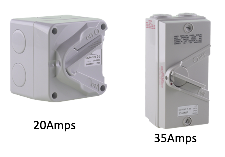 Isolation switches NZ HVAC Supplies LTD